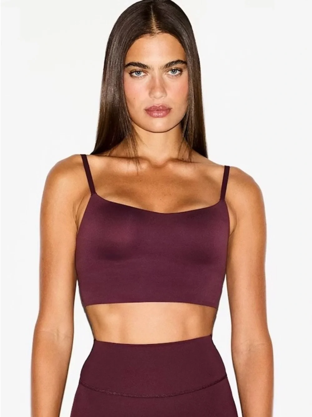 Nike Skims Matte Cami Longline Bra Style BR-SPT-5115 - Picture 1 of 5